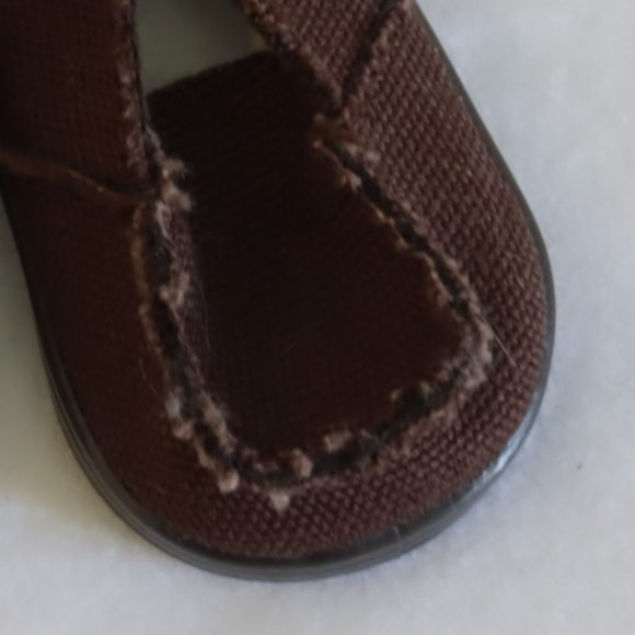 Baby Basic Canvas Walker Shoes Brown One Size - Picture 2 of 3